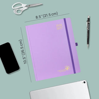 8.5“x10.5” Weekly Academic Planner 2026-2027 12-Month Hardcover