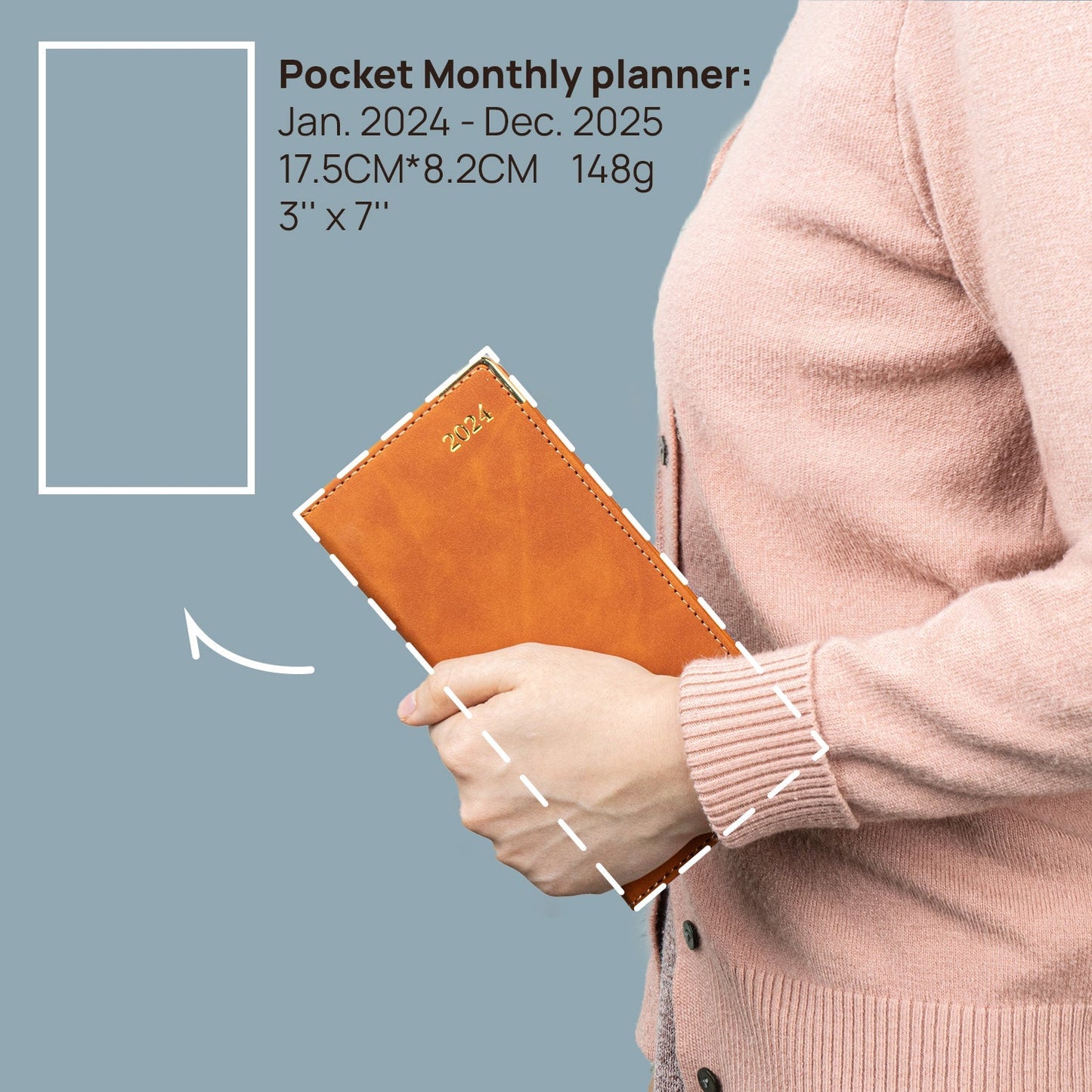 2024 Premium Neo Weekly Pocket Planner 24 Month – POPRUN