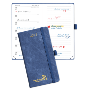 POPRUN Weekly Planner Ink Blue