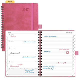 POPRUN Weekly Planner Magenta