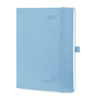POPRUN 2027 Week Planner Blue