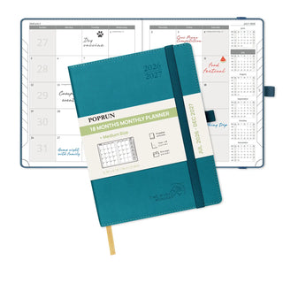POPRUN 2026-2027 Academic Planner Pacific Green