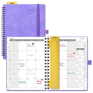 POPRUN 2026-2027 Academic Planner Lilac