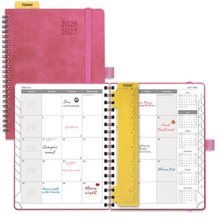 POPRUN 2026-2027 Academic Planner Magenta