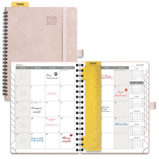 POPRUN 2026-2027 Academic Planner Pink
