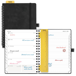 POPRUN 2026-2027 Academic Planner Black