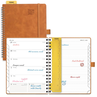 POPRUN 2026-2027 Academic Planner Brown