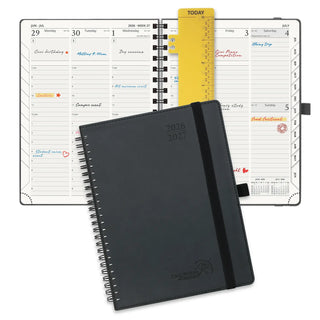 POPRUN 2026-2027 Academic Planner Black