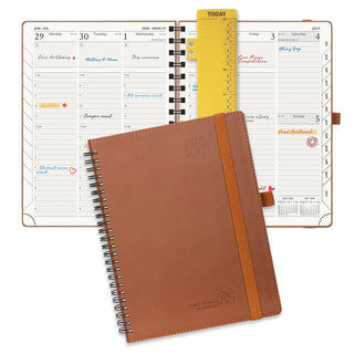 POPRUN 2026-2027 Academic Planner Brown