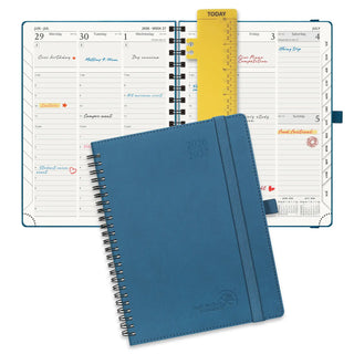 POPRUN 2026-2027 Academic Planner Night Sky Blue