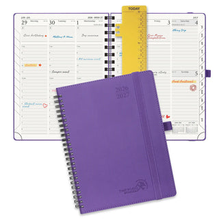 POPRUN 2026-2027 Academic Planner Purple