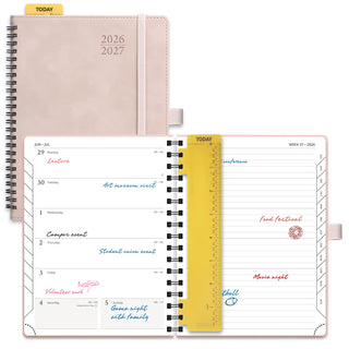 POPRUN 2026-2027 Academic Planner Pink