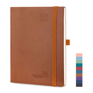 POPRUN 2026-2027 Academic Planner Brown