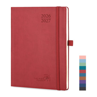 POPRUN 2026-2027 Academic Planner Burgundy