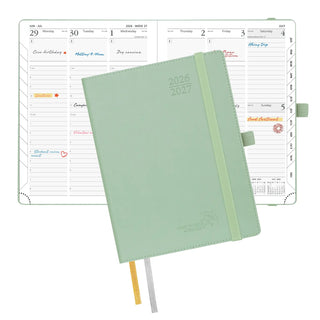 POPRUN 2026-2027 Academic Planner Celadon Green