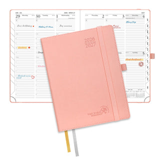POPRUN 2026-2027 Academic Planner Pink