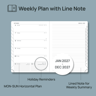 POPRUN Weekly Planner
