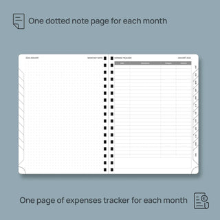 POPRUN 2026 Monthly Planner