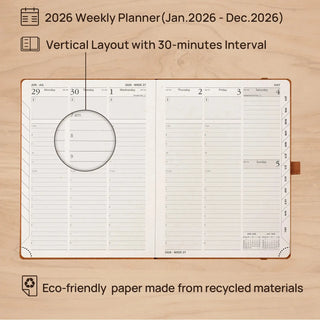 POPRUN 2025 Weekly Planner