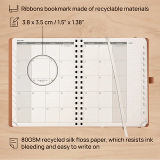 POPRUN 2025 Weekly Planner