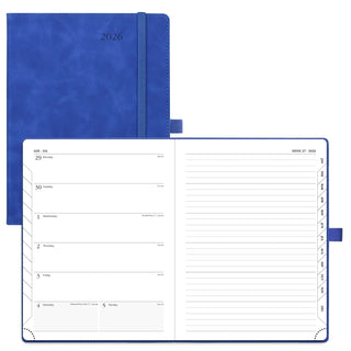 POPRUN 2026 Weekly Planner Ceiling Blue