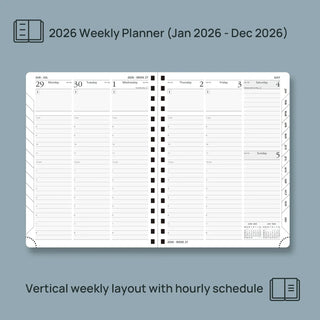 POPRUN 2026 Weekly Planner