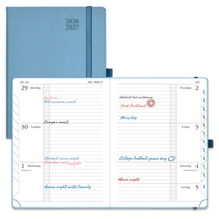 POPRUN 2026-2027 Academic Planner Aquamarine