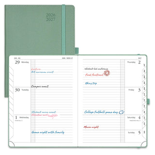 POPRUN 2026-2027 Academic Planner Army Green