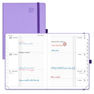 POPRUN 2026-2027 Academic Planner Lavender