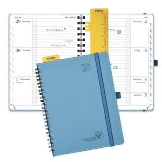 POPRUN 2026-2027 Academic Planner Aquamarine