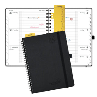 POPRUN 2026-2027 Academic Planner Black