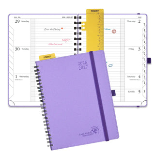 POPRUN 2026-2027 Academic Planner Lavender