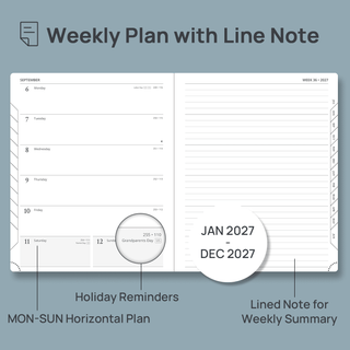 POPRUN Weekly Planner