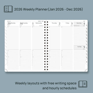 POPRUN 2026 Weekly Planner