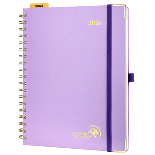 POPRUN 2026 Weekly Planner Violet