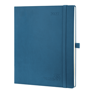 POPRUN 2027 Week Planner Night Sky Blue
