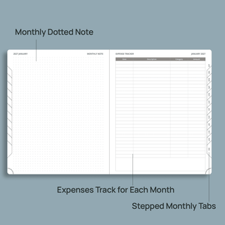 POPRUN 2025 Monthly Planner