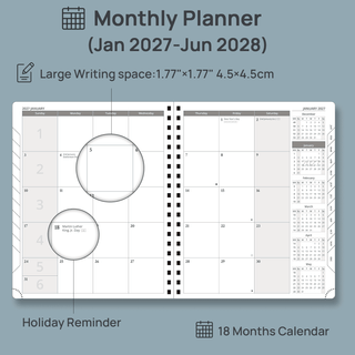 POPRUN 2027 Monthly Planner