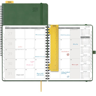 POPRUN 2026-2027 Academic Planner Green