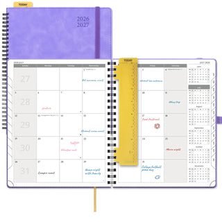 POPRUN 2026-2027 Academic Planner Lilac