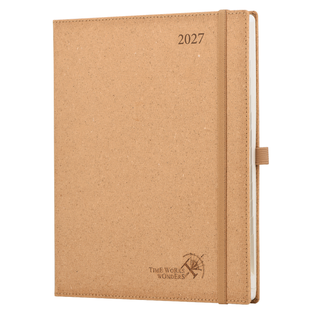 POPRUN 2025 Weekly Planner Desert Brown