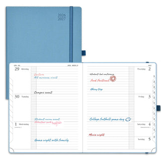 POPRUN 2026-2027 Academic Planner Aquamarine