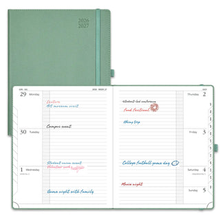 POPRUN 2026-2027 Academic Planner Army Green