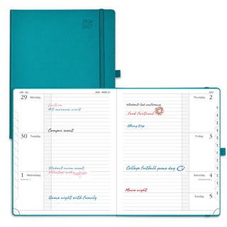 POPRUN 2026-2027 Academic Planner Pacific Green