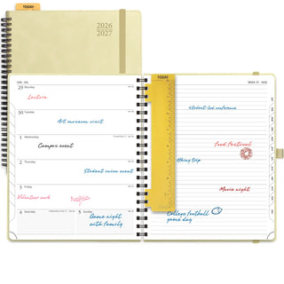 POPRUN 2026-2027 Academic Planner Beige