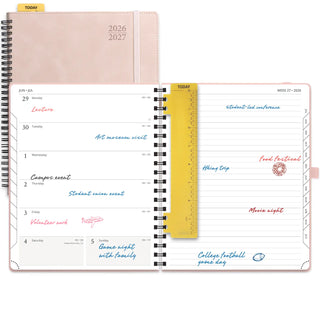 POPRUN 2026-2027 Academic Planner Pink