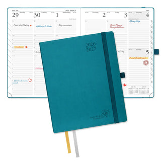 POPRUN 2026-2027 Academic Planner Pacific Green