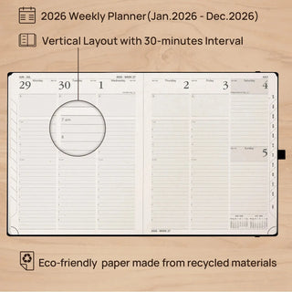 POPRUN 2025 Weekly Planner
