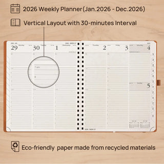 POPRUN 2025 Weekly Planner