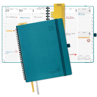 POPRUN 2026-2027 Academic Planner Pacific Green